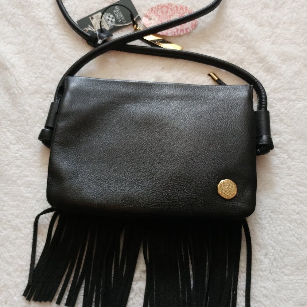 NWT Vince Camuto "Rae" Leather Crossbody